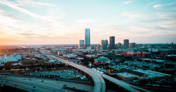 Photo of a city, indicating one of Wheeler's locations